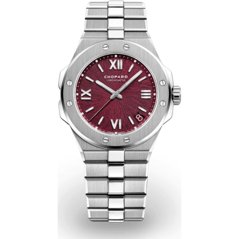 Alpine Eagle 41 Stainless Steel / Burgundy / Qatar - Image 1