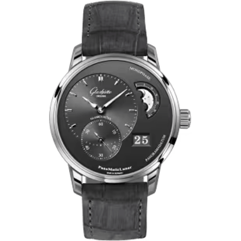 PanoMatic Lunar Stainless Steel / Grey / Bracelet - Image 1