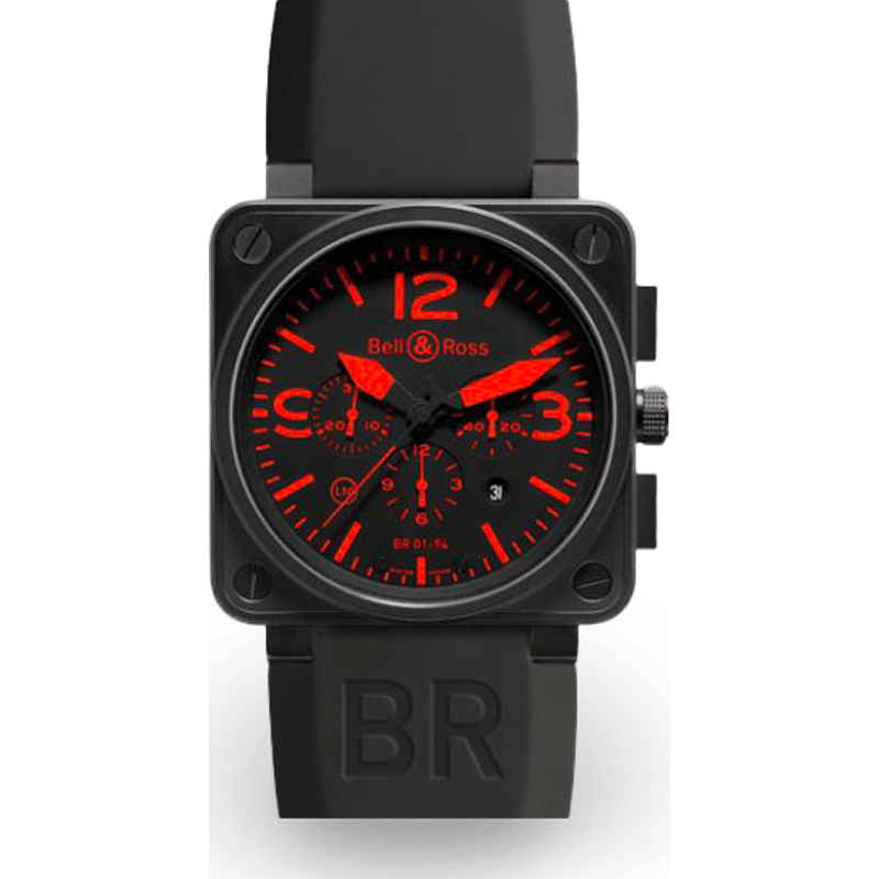 BR 01 94 Red Chronograph - Image 1
