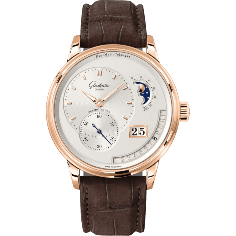 PanoMatic Calendar Red Gold / Silver / Alligator / Pin - Image 1