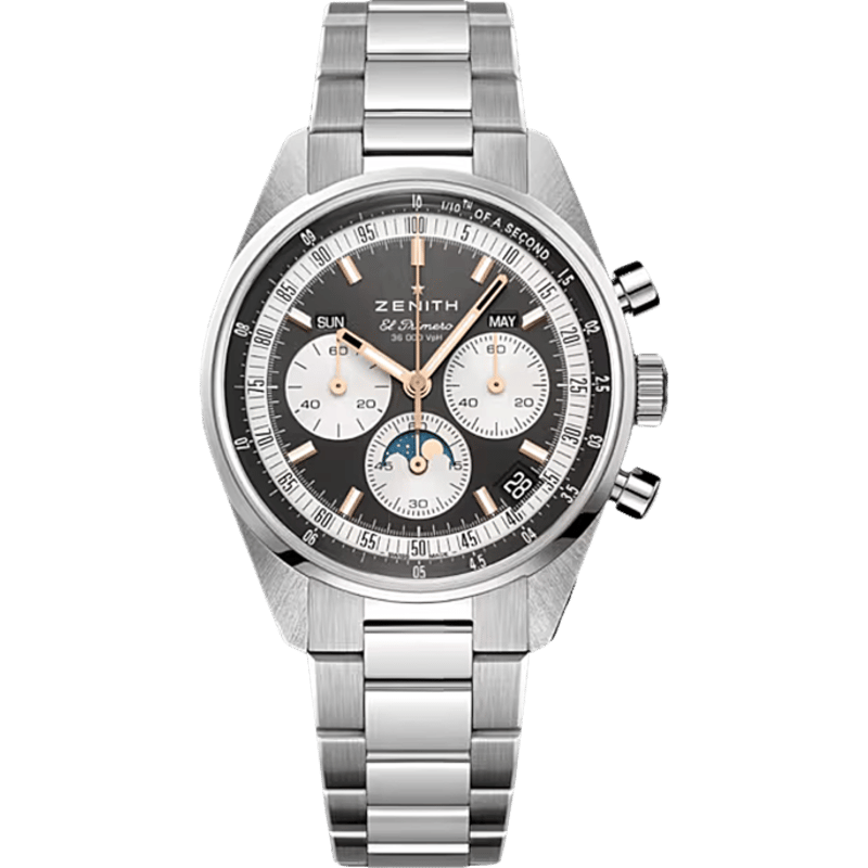 Chronomaster Original Triple Calendar Stainless Steel / Grey / Bracelet - Image 1