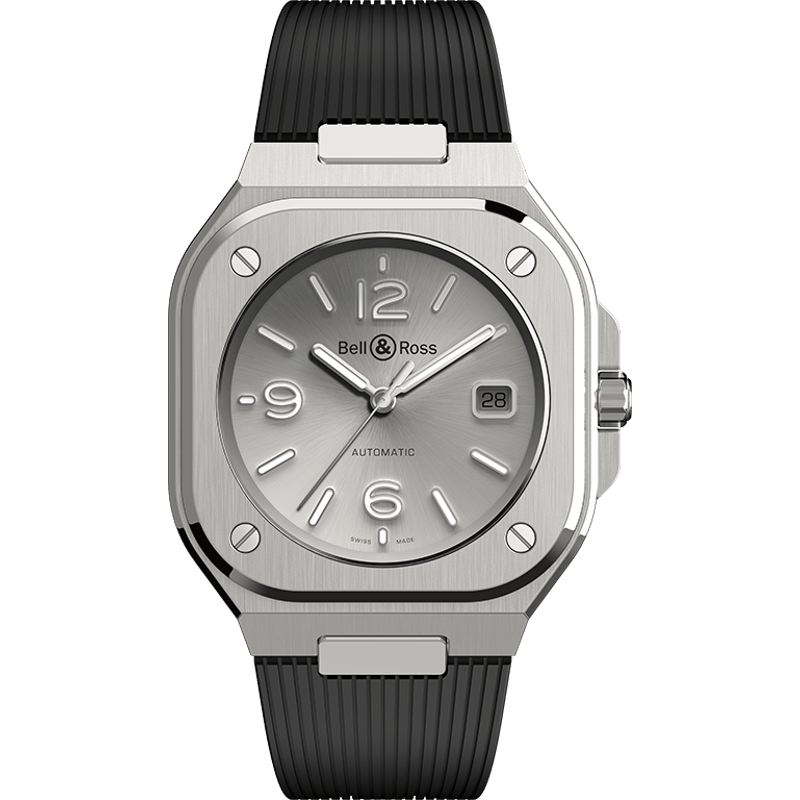 BR 05 Stainless Steel / Silver / Rubber - Image 1