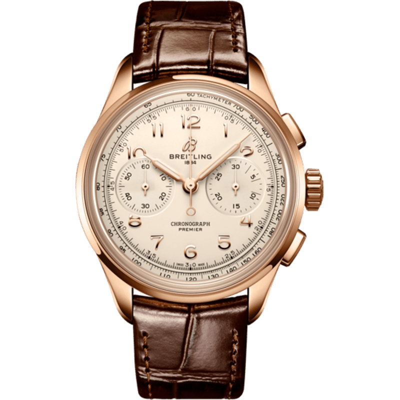 Premier Heritage B09 Chronograph 40 Red Gold / Silver - Image 1