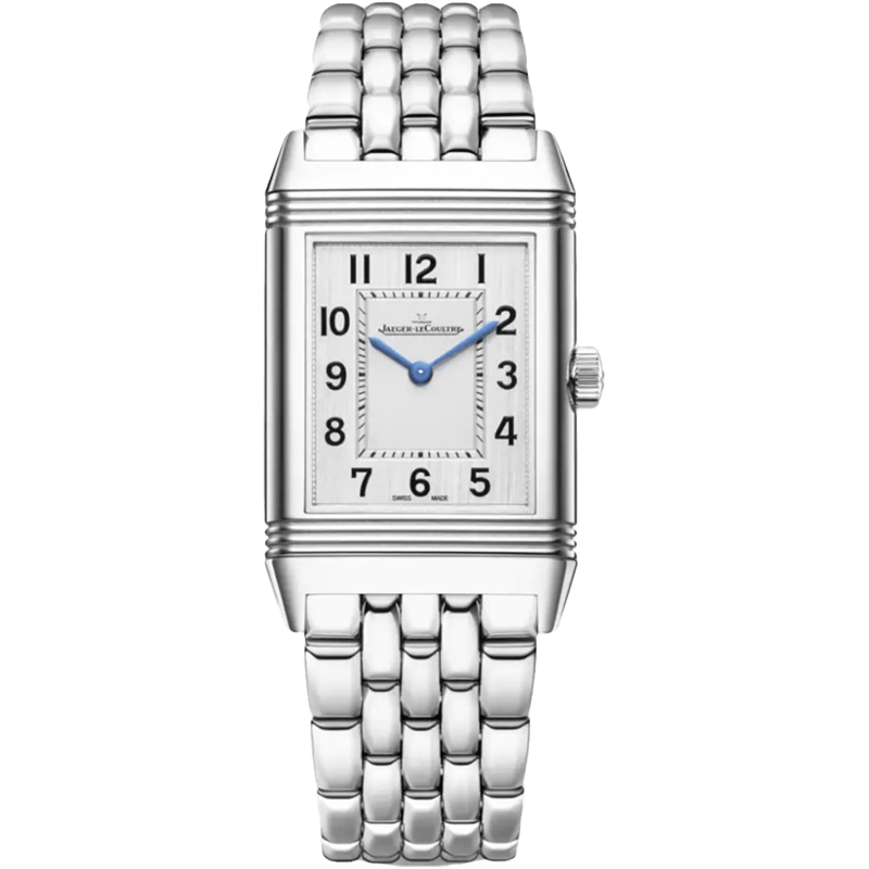 Reverso Classic Medium Thin Quartz Stainless Steel / Silver / Bracelet - Image 1
