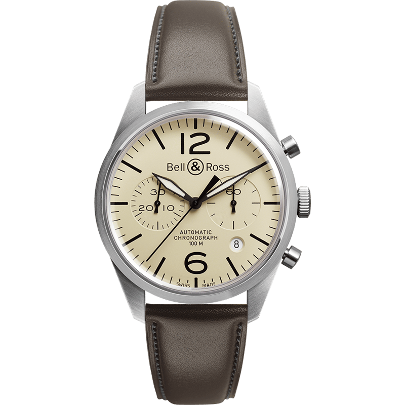 BR 126 Original Beige Chronograph - Image 1