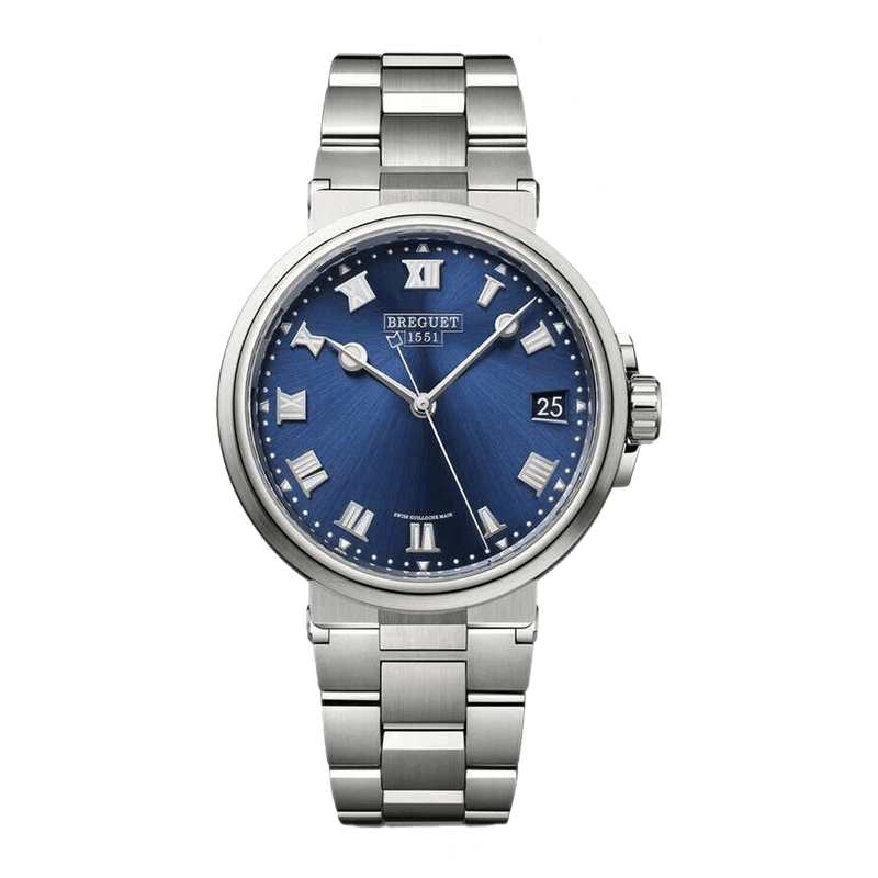 Marine 5517 Titanium / Blue / Bracelet - Image 1