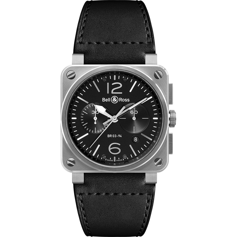 BR 03 94 Steel Chronograph - Image 1