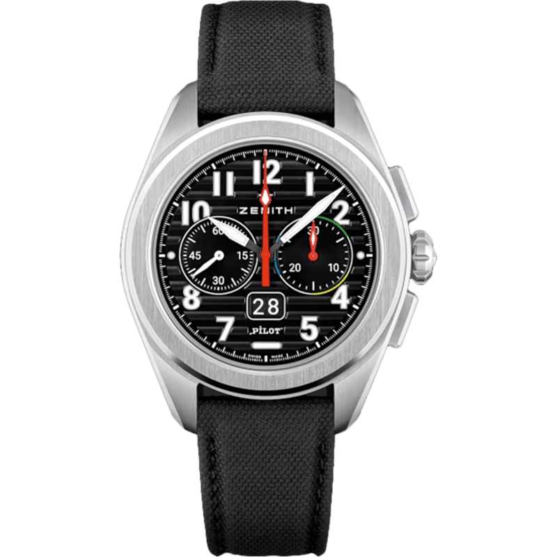 PILOT Big Date Flyback Stainless Steel / Black - Image 1