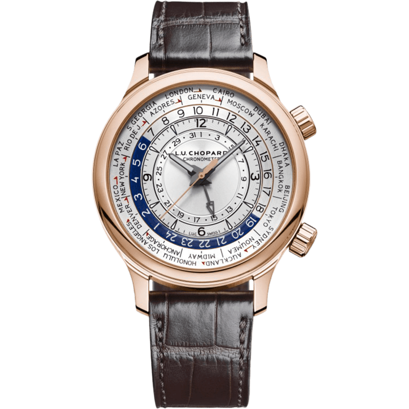 L.U.C Time Traveler One Rose Gold / Silver - Image 1
