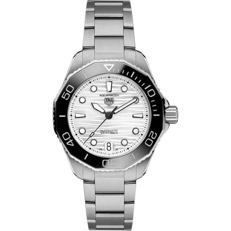 Aquaracer Professional 300 36 Stainless Steel / White / Bracelet - Image 1