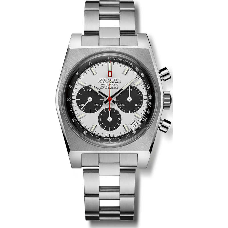 El Primero A384 Revival 50th Anniversary El Primero Stainless Steel / Panda / Ladder - Image 1