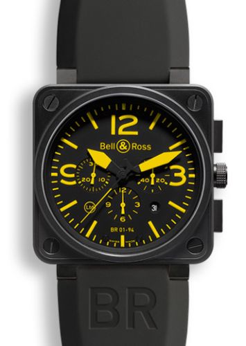 BR 01 94 Yellow Chronograph - Detail