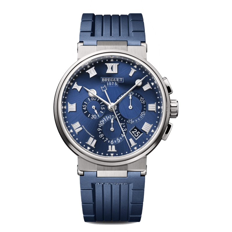 Marine Chronograph 5527 Titanium / Blue / Rubber - Image 1