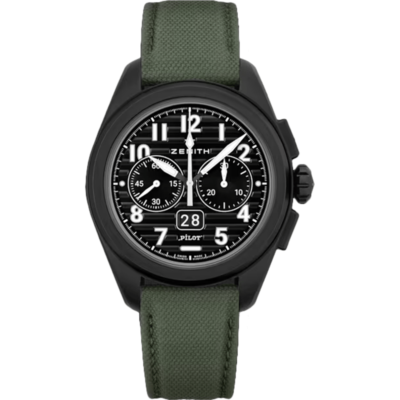 PILOT Big Date Flyback Black Ceramic / Black - Image 1