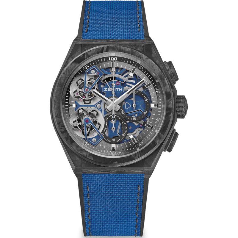 Defy Double Tourbillon Full Carbon / Skeleton / Cordura - Image 1