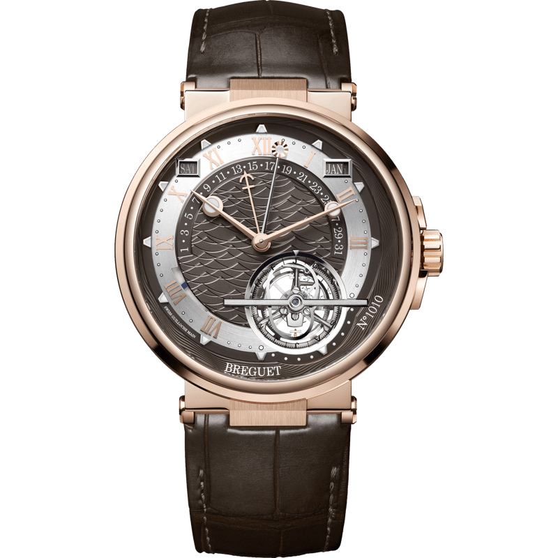 Marine Tourbillon Equation of Time 5887 Rose Gold / Brown / Alligator - Image 1
