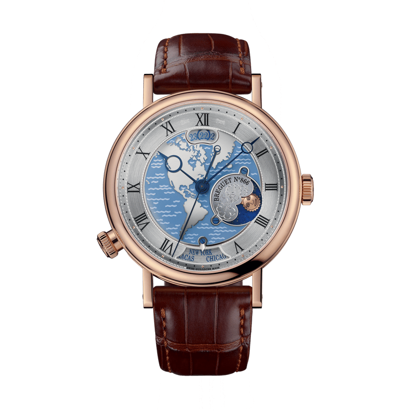 Classique Hora Mundi 5717 Rose Gold / America - Image 1