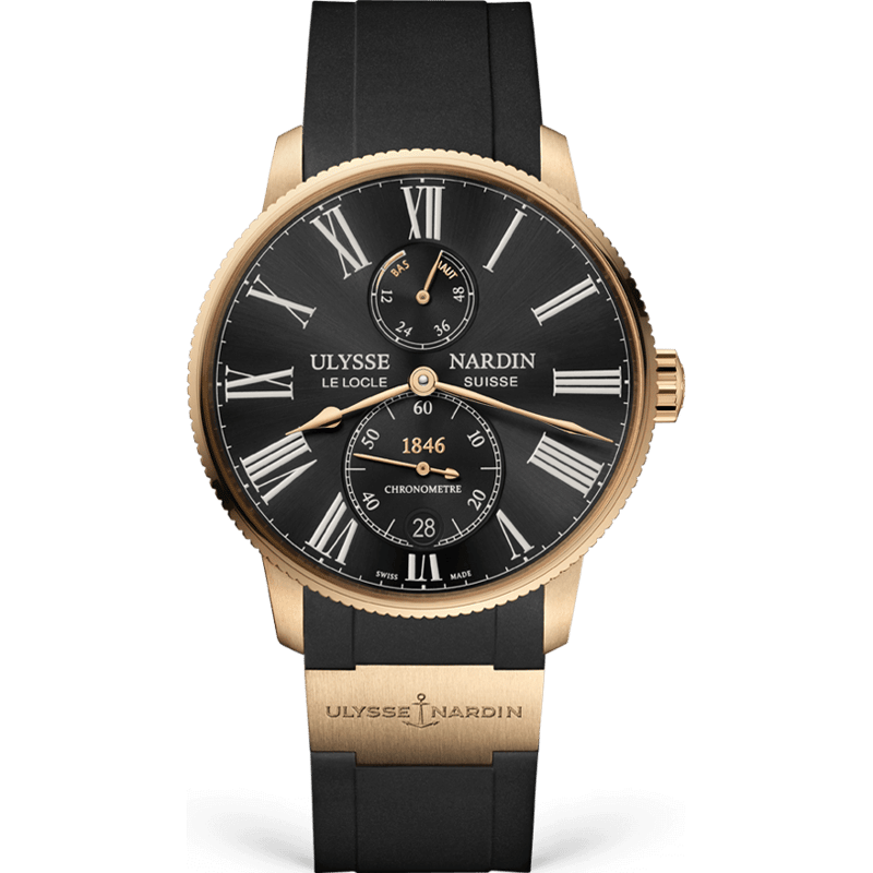 Marine Torpilleur Rose Gold / Black / Rubber - Image 1