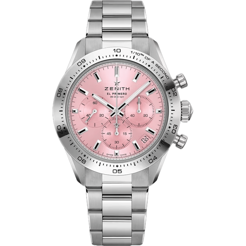 Chronomaster Sport Stainless Steel / Pink / Breast Cancer Awareness Month - Susan G. Komen - Image 1