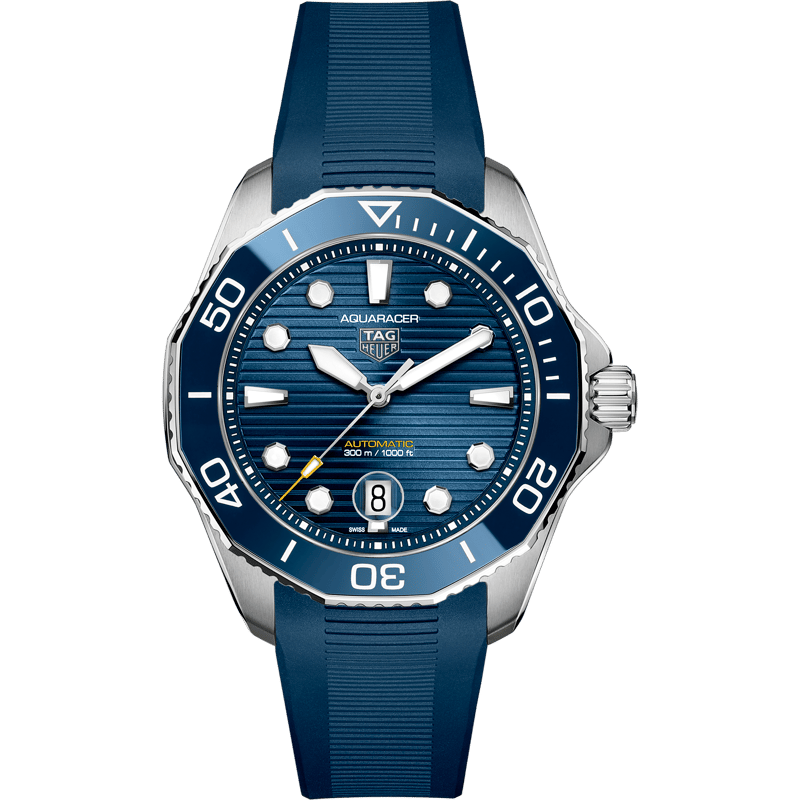 Aquaracer Professional 300 43 Stainless Steel / Blue / Rubber - Image 1