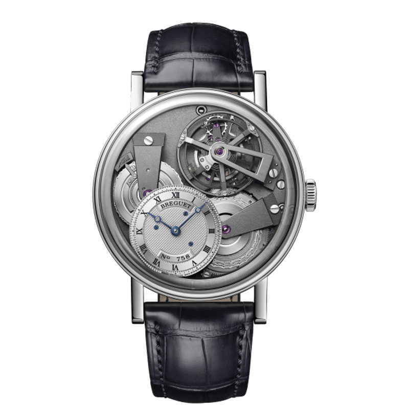 Tradition 7047 Fusée Tourbillon Platinum / Silver - Image 1