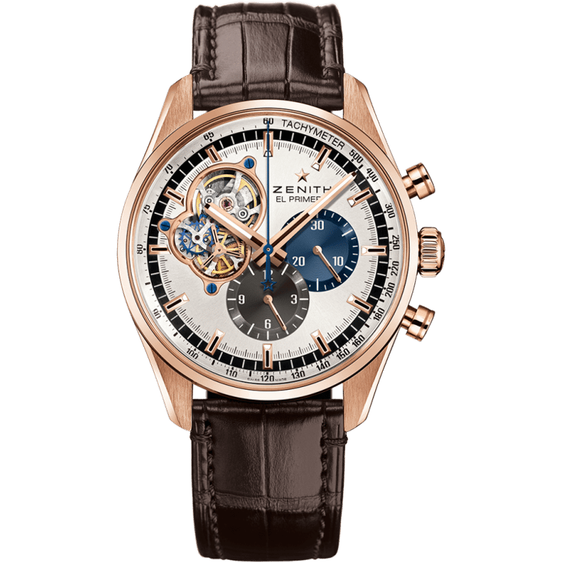 El Primero Chronomaster 1969 Gold / Silver / Alligator - Image 1