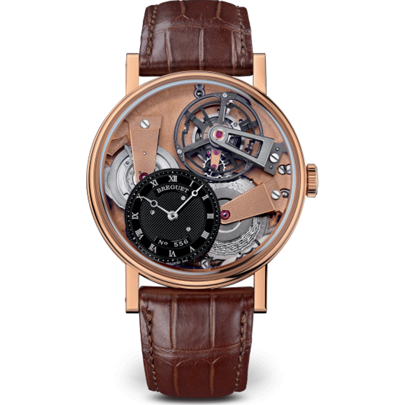 Tradition 7047 Fusée Tourbillon Rose Gold / Black - Image 1