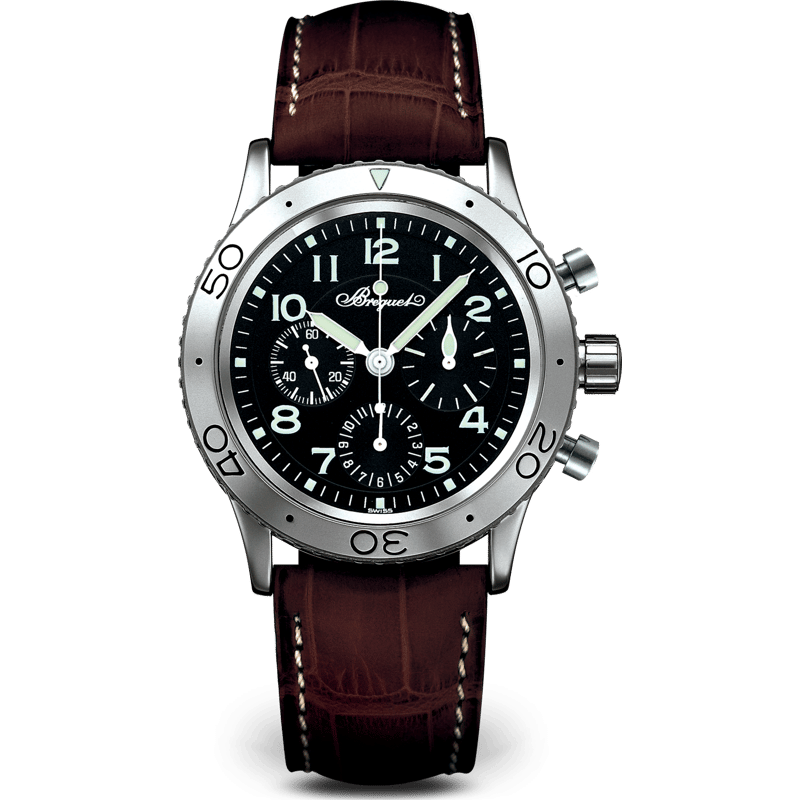 Type XX Stainless Steel / Black / Alligator - Image 1