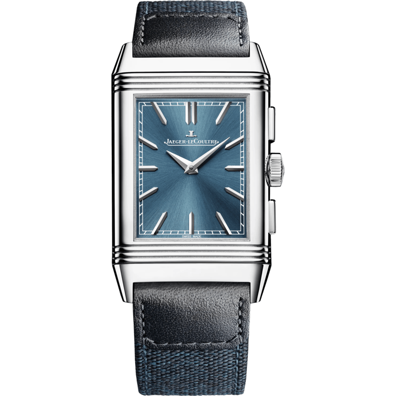 Reverso Tribute Chronograph Stainless Steel / Blue - Image 1