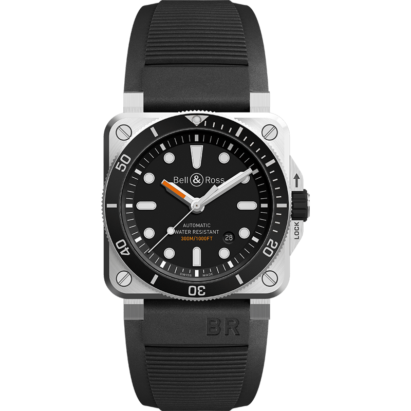 BR 03-92 Diver Stainless Steel / Black - Image 1