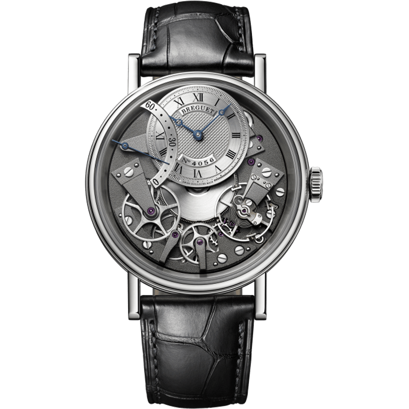 Tradition 7097 Automatique Seconde Retrograde White Gold / Silver - Image 1
