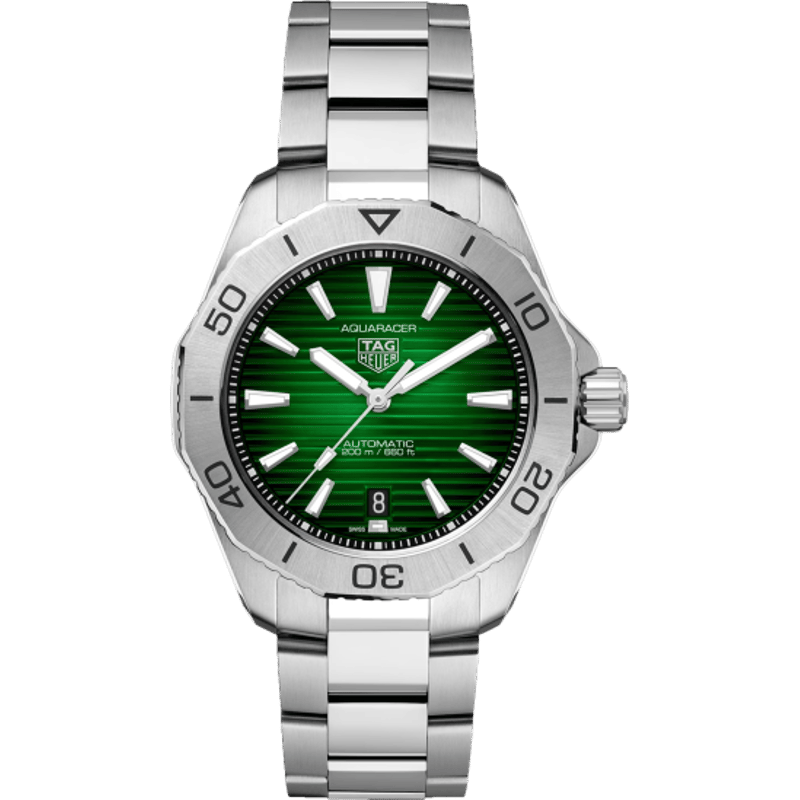 Aquaracer Professional 200 Automatic 40 Stainless Steel / Green - Image 1