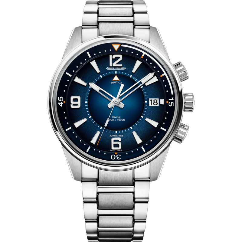 Polaris Mariner Memovox Stainless Steel / Blue / Bracelet - Image 1
