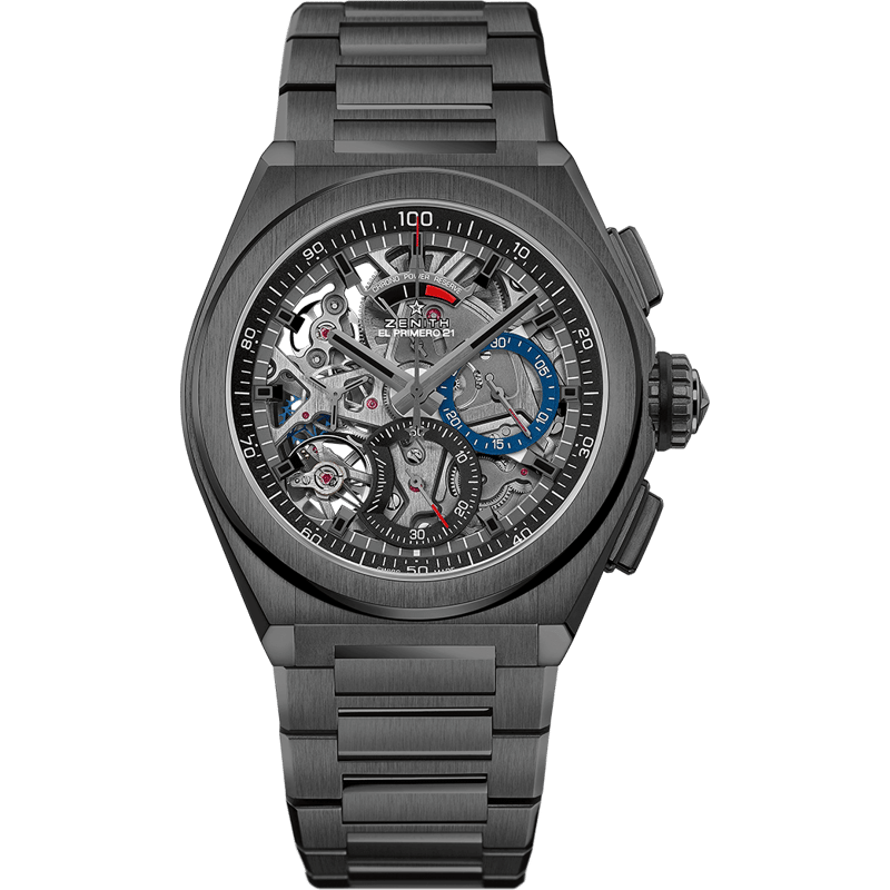 Defy El Primero 21 Black Ceramic / Skeleton / Bracelet - Image 1