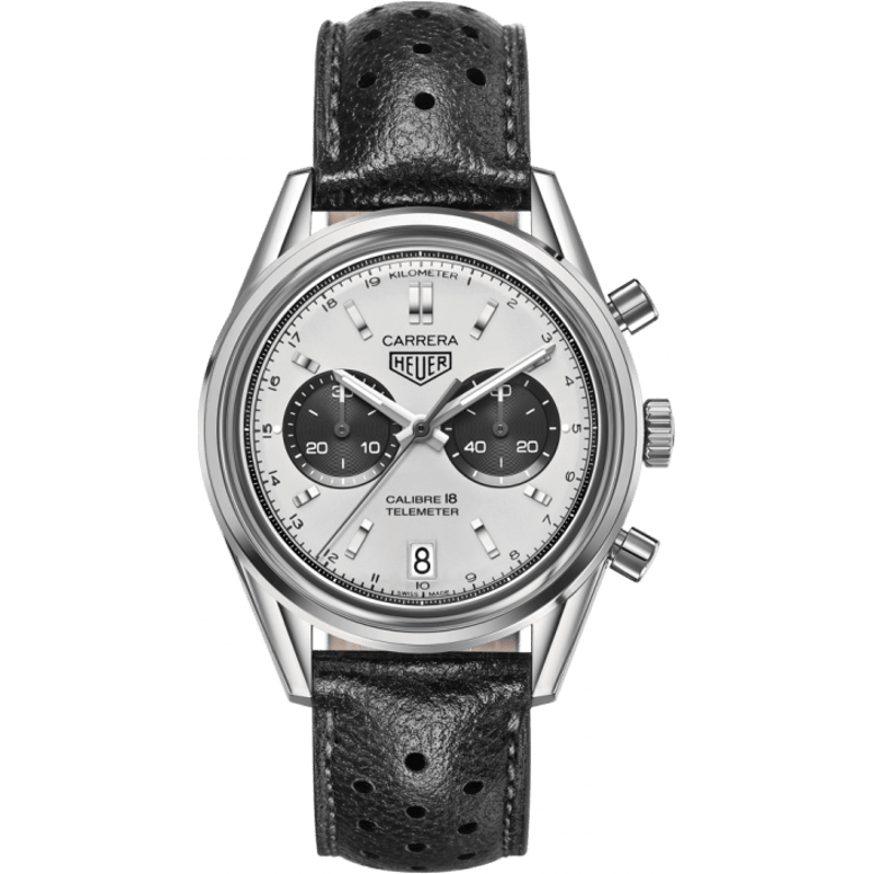 Carrera Calibre 18 Stainless Steel / Silver / Telemeter - Image 1